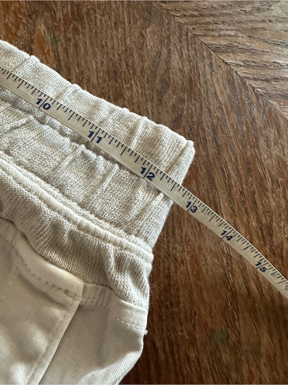 James Perse Mixed Media Jogger Pants in Light Beige women 0 - Picture 12 of 13